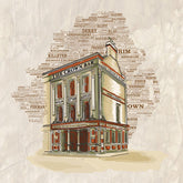 Crown Bar, Belfast Unframed